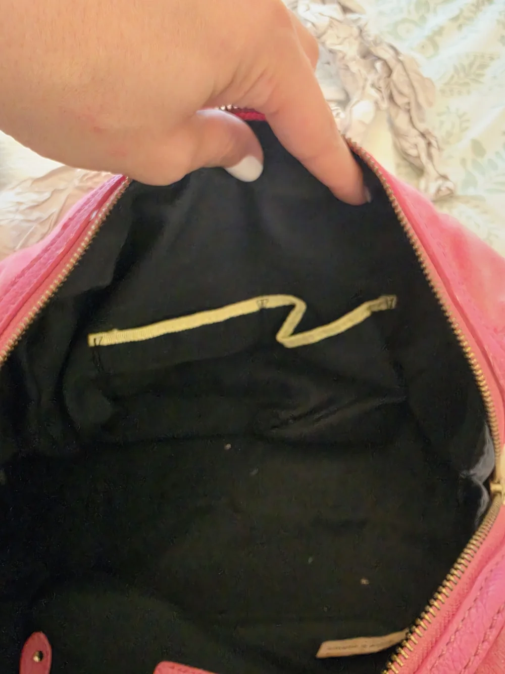 Vintage Juicy Couture Pink Velour Bag With Charms